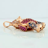 Dije Oso Articulado 11.25 g / 4.1 cm Oro Rosa 18K