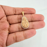 Dije Virgen Del Carmen 5.6 g / 3.2 cm Oro Amarillo 18K