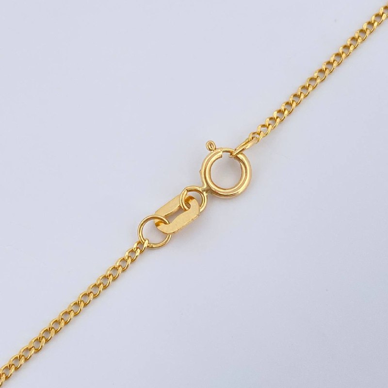Cadena Mini Cubana 1.2gr / 44.5cm / Oro Amarillo +1 18K $