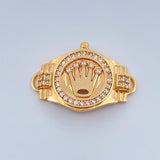 Herraje Corona Rx 5.1gr / cm-2.8cm / Oro Amarillo 18K &