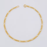 Pulso Fígaro 0.95g / 19.3cm / 2.5mm Oro Amarillo 18K
