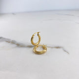 Candongas Sofi 1.65gr / 1.7cm / Espiral Oro Amarillo
