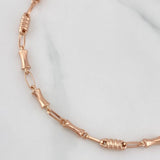 Pulso Rustico Reloj De Arena 3.15 g / 21 cm / 3.7 mm Oro Rosa 18K