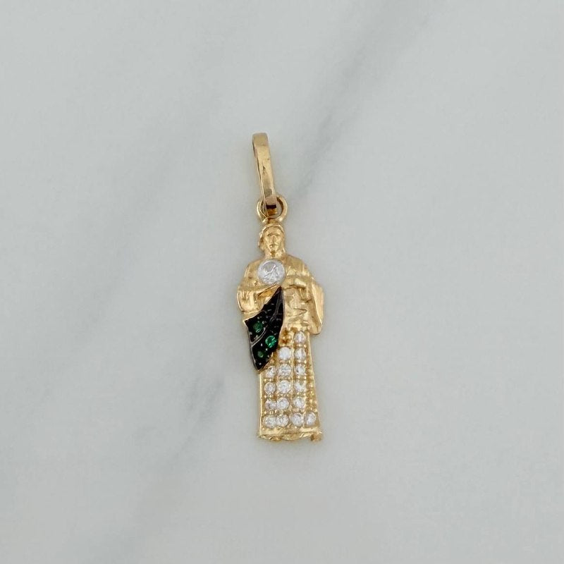 Dije San Judas Tadeo 1 g / 2.5 cm Tres Oros 18K