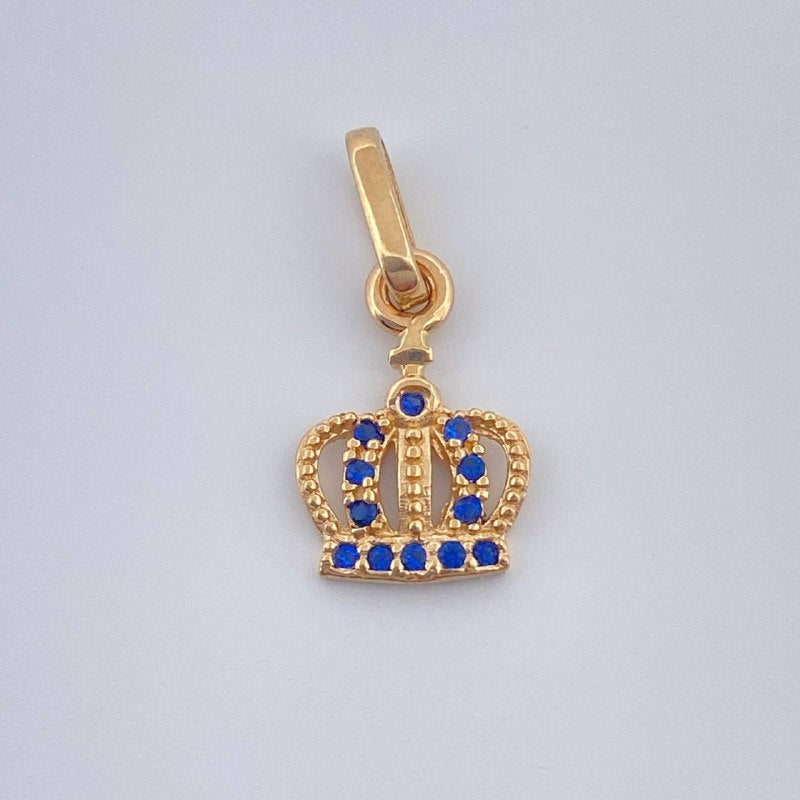 Dije Corona 0.65gr / 1.7cm / Oro Amarillo 18K &