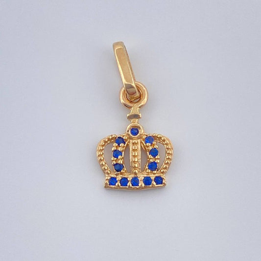 Dije Corona 0.65gr / 1.7cm / Oro Amarillo 18K &