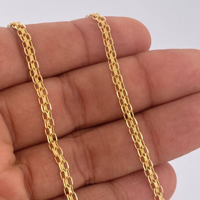 Cadena China 9.3gr / 61cm / Oro Amarillo +1 18K &