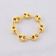 Anillo GC Diamantado 0.75g / T4 Oro Amarillo 18K