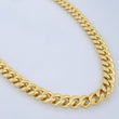 Cadena Cubana 18.95gr / 66cm / Oro Amarillo +1 14K Italy $