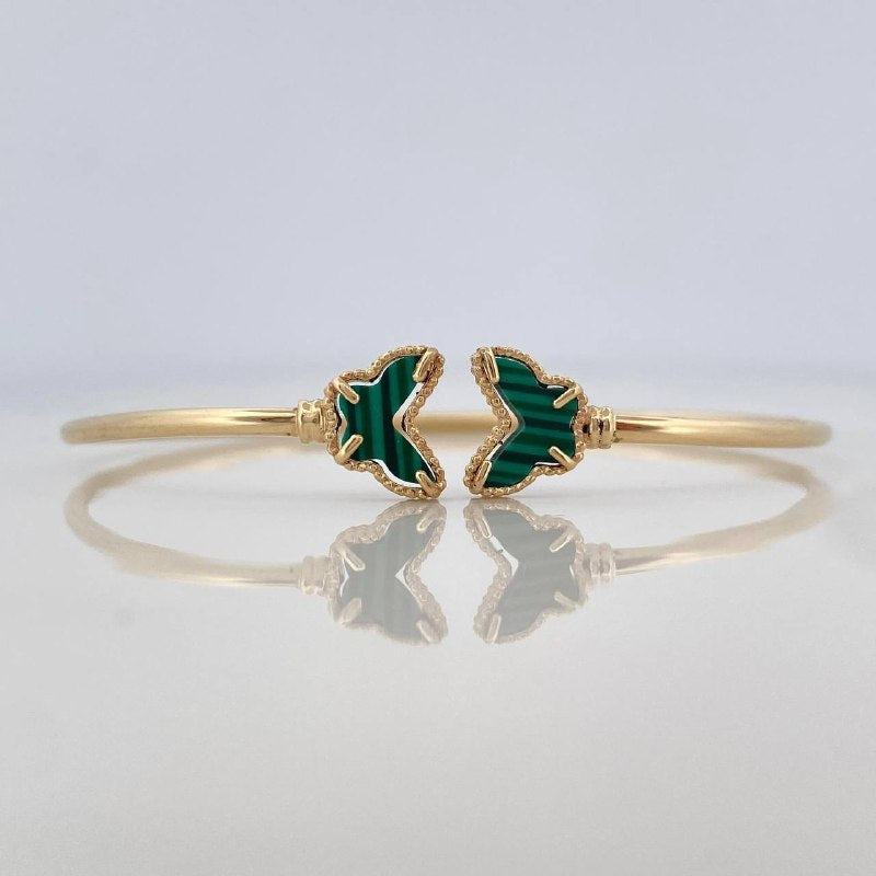 Pulso Aro Mariposa 3.5 g / 17 cm / 1.8 mm Oro Amarillo 18K