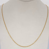 Cadena Aro Seguido 1.05gr / 42cm / Oro Amarillo +3 18K $