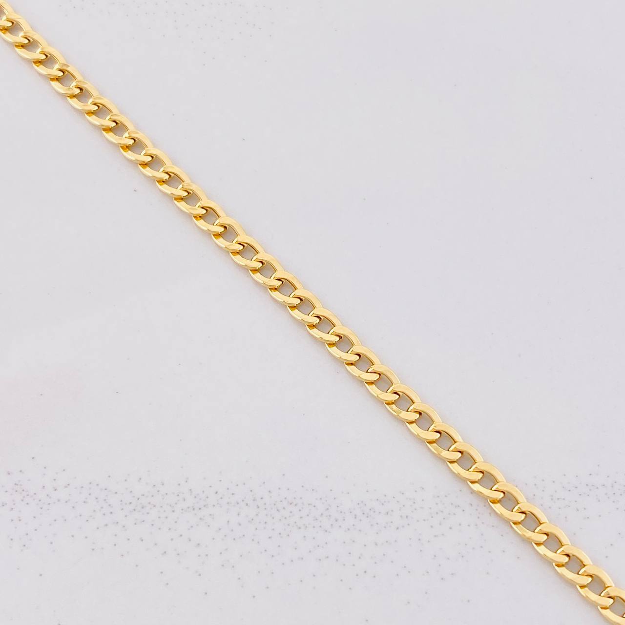 Pulso Cubano 1.6g / 19.2cm / 3.2mm Oro Amarillo 18K