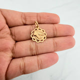 Dije Lady Justicia 1.8 g / 2.3 cm Oro Amarillo 18K
