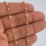 Rosario Virgen Milagrosa 6gr / 49.5cm / Oro Amarillo 18K &