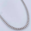 Cadena Ice 21gr / 66.2cm / Oro Blanco +4 14K Italy &