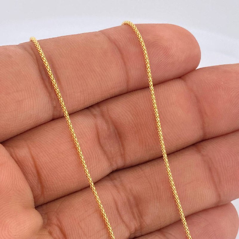 Cadena Cordon 1.85gr / 44.5cm / Oro Amarillo +3 18K $