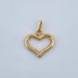 Dije Corazon Silueta 0.5gr / 1.6cm / Oro Amarillo 18K &