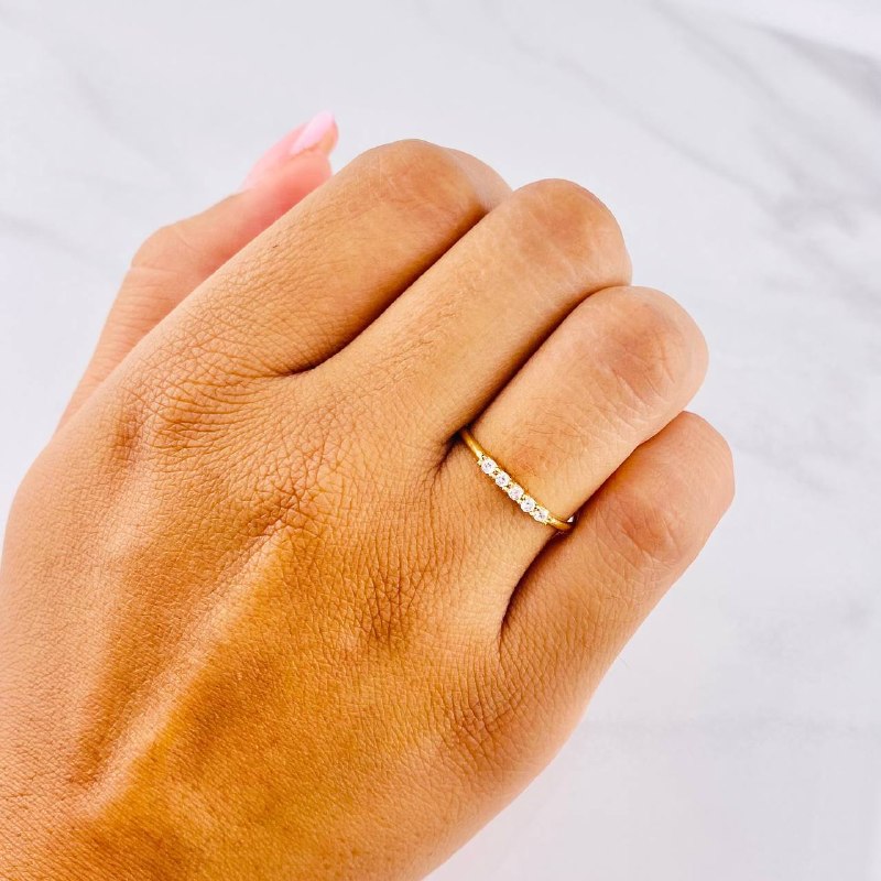 Anillo Churumbela 1.2g / T8 Oro Amarillo 18K