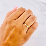 Anillo Churumbela 1.2g / T8 Oro Amarillo 18K