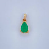 Dije Uña 0.7gr / 1.5cm / Oro Amarillo 18K &
