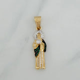 Dije San Judas Tadeo 2.65 g / 3.6 cm Tres Oros 18K