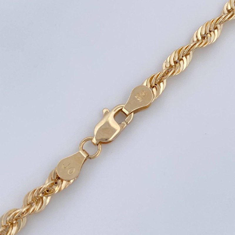 Cadena Lazo 6.3gr / 51.2cm / Oro Amarillo +3 14K Italy &