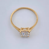Anillo Corazon 1.45gr / T6 1/2 / Oro Amarillo 18K %