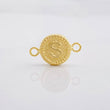 Herraje Circulo Letra S 0.6g / 1.7cm Oro Amarillo 18K