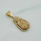 Dije Virgen Del Carmen 5.6 g / 3.2 cm Oro Amarillo 18K