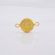 Herraje Circulo Letra O 0.4g / 1.5cm Oro Amarillo 18K