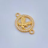 Herraje Aguila 1.3gr / 2cm / Oro Amarillo 18K &