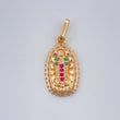 Dije Virgen De Guadalupe 1.5gr / 2.3cm / Oro Amarillo 18K &