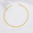Pulso Franco 1.5g / 19.5cm / 1.1mm Oro Amarillo 18K