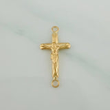 Herraje Cruz Cristo 0.9gr / 2.6cm / Oro Amarillo 18K %