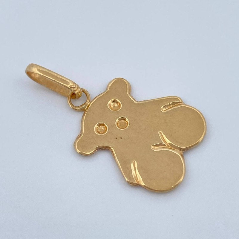 Dije Oso 1.1gr /  cm-2.7cm / Oro Amarillo 18K &