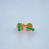 Topos Linea Esmeralda 0.7gr / Oro Amarillo 18K %