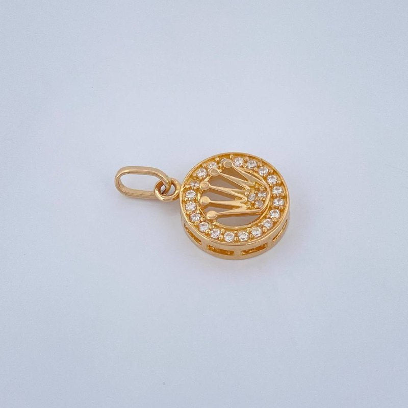 Dije Corona RX 2gr / 2.1cm / Oro Amarillo 18K &