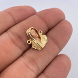 Herraje Rostro de Cristo 3gr / 2.7cm / Oro 18K &