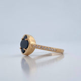 Anillo Trebol 2.5gr / T6 / Oro Amarillo Nac.Esp 18K %