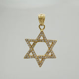 Dije Estrella De David 1.75 g / 2.8 cm Oro Amarillo 18K