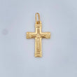 Dije Cruz Cristo 1.5gr / 3.5cm / Oro Amarillo 18K &