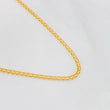Cadena China 2.75g / 45cm / 1.2mm Oro Amarillo 18K