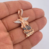 Dije San Miguel Arcángel 7.7gr / 4.1cm / Tres Oros 18K $