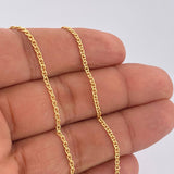 Cadena Escalera 2gr / 45.5cm / Oro Amarillo +3 18K $