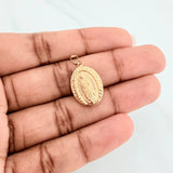 Dije Virgen De Guadalupe 1 g / 2.6 cm Oro Amarillo 18K