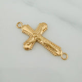 Herraje Cruz Cristo 1.05gr / 2.9cm / Oro Amarillo 18K %