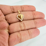 Dije Diamante 1.4 g / 1.9 cm Oro Amarillo 18K