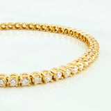 Pulso Tennis 11.35 g / 19.2 cm / 2.9 mm Oro Amarillo 18K