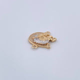 Herraje Herradura Caballo 2.15gr / 1.7cm / Oro 18K &