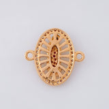 Herraje Virgen de Guadalupe 2g / 1.8cm Oro Rosa 18K